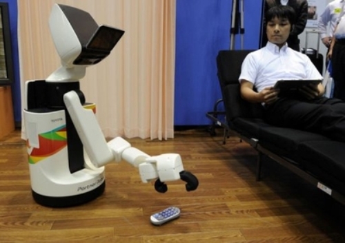 Thiết[-]bị[-]toilet[-]tự[-]động[-]Robohelper[-]-[-]Ảnh:[-]AFP
